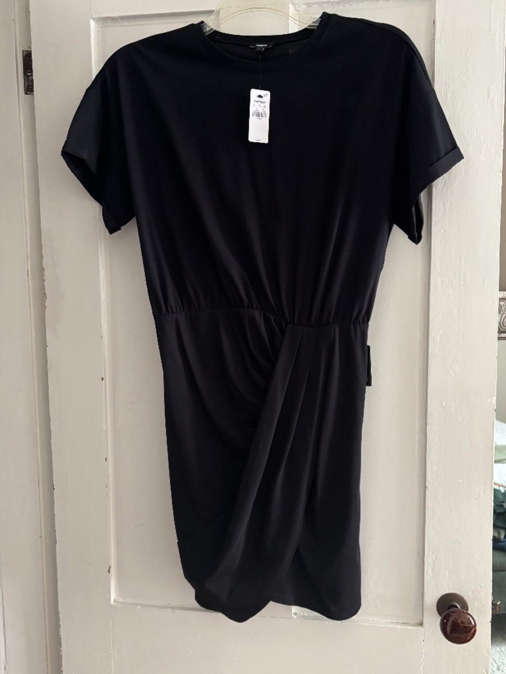 Express Black Cotton dress